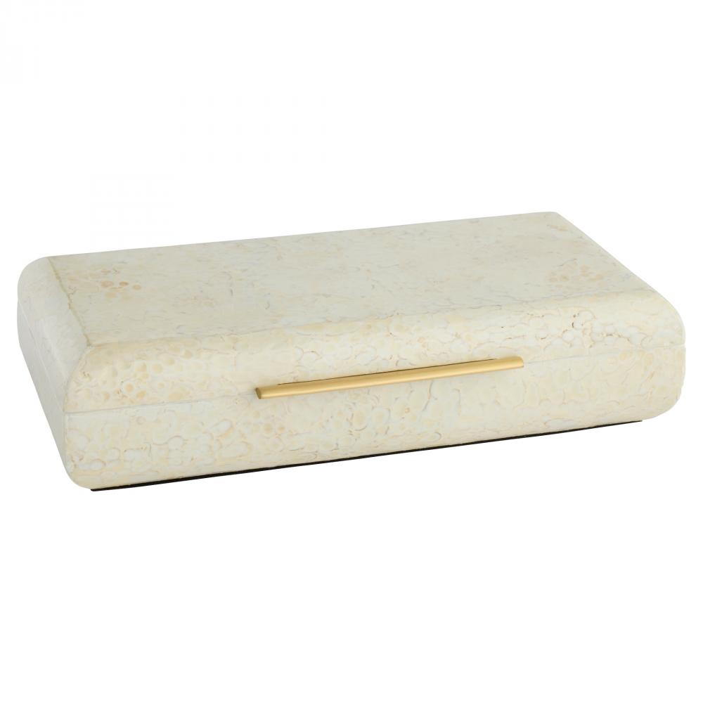 Celestial Box | Eggshell | Gold - Small