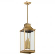 Cyan Designs 11993 - Salem 4 Light Outdoor Pendant - Heritage Brass
