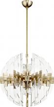 Cyan Designs 6310-23-80 - "Zion 23"" Sphere 6 | Light | Aged Brass"