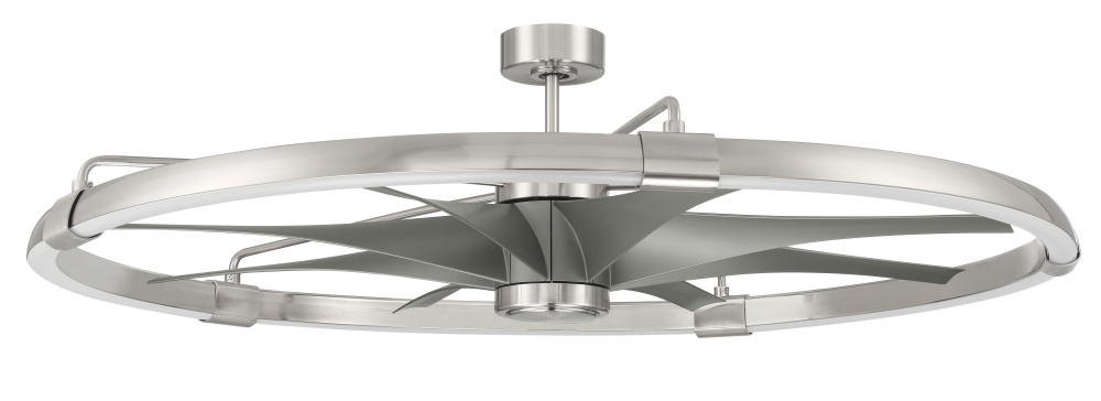 57" Overall, 52" Ceiling Fan w/Wi-Fi, Blades & LED Light Kit