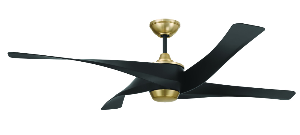 58" Ceiling Fan w/Blades, Damp Rated