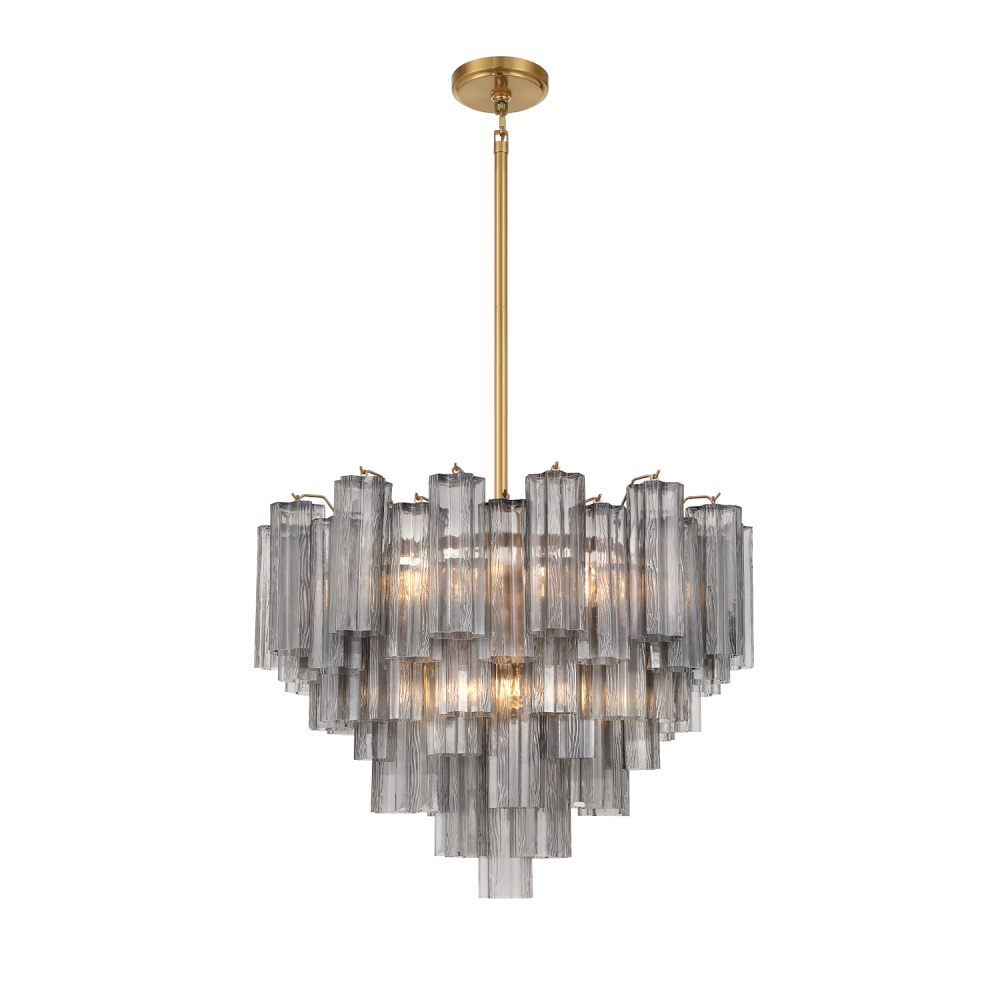 Addis 26.75'' Aged Brass Chandelier
