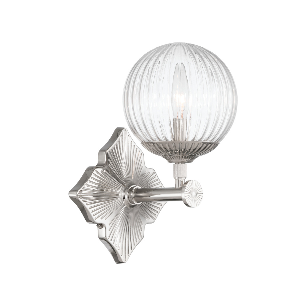 Orly 7.5'' Polished Nickel Sconce