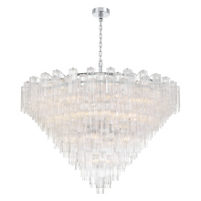 Crystorama ADD-329-CH-CL - Addis 62'' Polished Chrome Chandelier