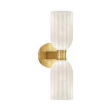 Crystorama LOT-712-LG - Lotus 5'' Luxe Gold Sconce