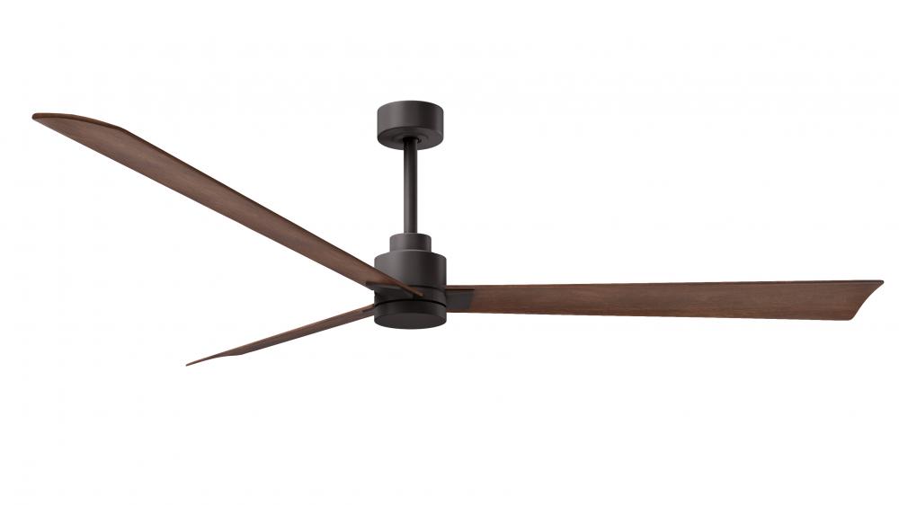 Alessandra - 72" Three Blade Transitional Ceiling Fan - Textured Bronze Finish