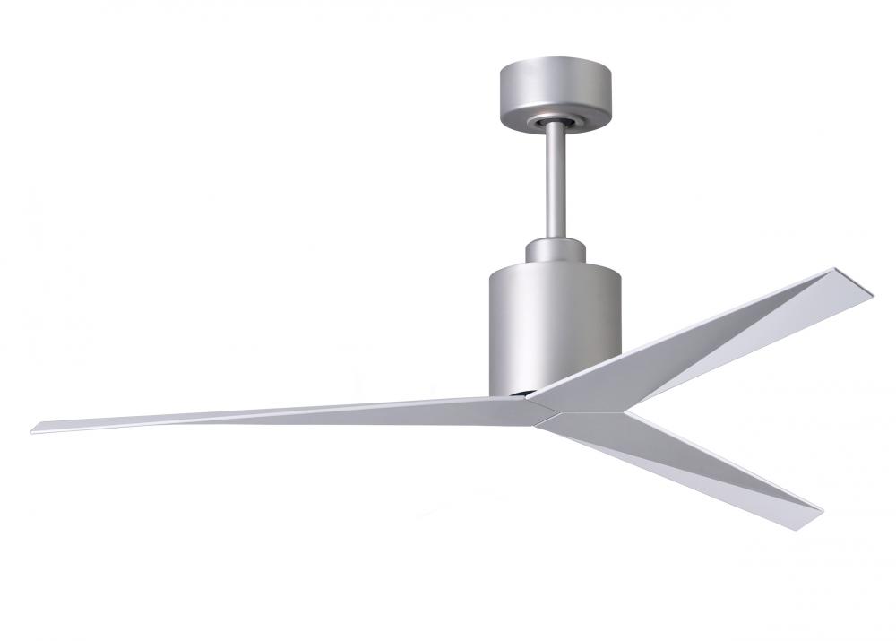 Eliza - Ceiling Fan - Brushed Nickel Finish - Gloss White Blades