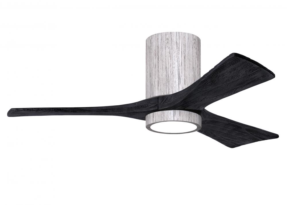 Irene-3HLK - 42" Three Blade Flush Mount Paddle Fan - 5CCT Integrated LED - Barn Wood Tone Finis