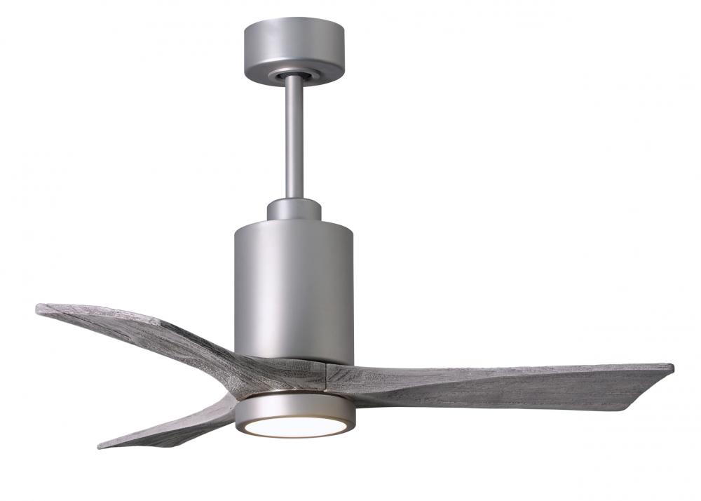 Patricia-3-42" Three Blade Ceiling Fan-5CCT Integrated LED-Brushed Nickel Finish