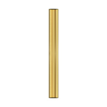 Matthews Fan Company 10DR-BRBR - 10" Downrod for Matthews Gerbar Fans - Brushed Brass Finish