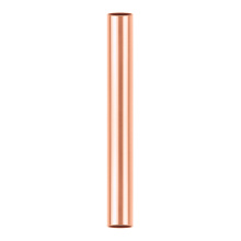 Matthews Fan Company 10DR-CP - 10" Downrod for Matthews Gerbar Fans - Polished Copper Finish