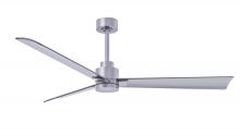 Matthews Fan Company AK-BN-BN-56 - Alessandra - 56" Three Blade Transitional Ceiling Fan - Brushed Nickel Finish