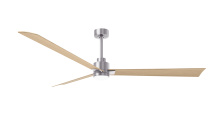 Matthews Fan Company AKLK-BN-LM-72 - Alessandra-72" Three Blade Transitional Ceiling Fan-5CCT Integrated LED-Brushed Nickel Finish