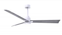 Matthews Fan Company AKLK-MWH-BW-56 - Alessandra-56" Three Blade Transitional Ceiling Fan-5CCT Integrated LED-Matte White Finish