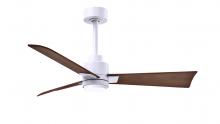 Matthews Fan Company AKLK-MWH-WN-42 - Alessandra-42" Three Blade Transitional Ceiling Fan-5CCT Integrated LED-Matte White Finish