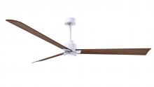 Matthews Fan Company AKLK-MWH-WN-72 - Alessandra-72" Three Blade Transitional Ceiling Fan-5CCT Integrated LED-Matte White Finish