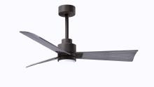 Matthews Fan Company AKLK-TB-BW-42 - Alessandra-42" Three Blade Transitional Ceiling Fan-5CCT Integrated LED-Textured Bronze Finish