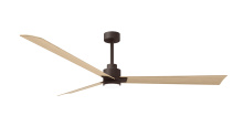 Matthews Fan Company AKLK-TB-LM-72 - Alessandra-72" Three Blade Transitional Ceiling Fan-5CCT Integrated LED-Textured Bronze Finish