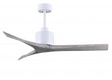 Matthews Fan Company MW-MWH-BW-52 - Mollywood - 52" Ceiling Fan - Matte White Finish - Barn Wood Tone Blades