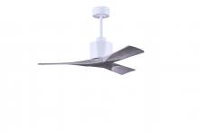 Matthews Fan Company NK-MWH-BW-42 - Nan - 42" Ceiling Fan - Matte White Finish - Barn Wood Tone Blades