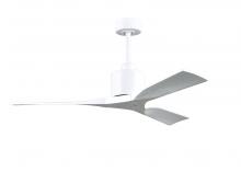 Matthews Fan Company NK-MWH-MWH-52 - Nan - 52" Ceiling Fan - Matte White Finish - Matte White Blades