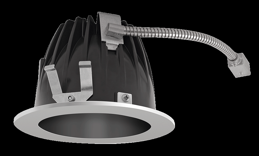 RECESSED DOWNLIGHTS 12 LUMENS NDLED4RD 4 INCH ROUND UNIVERSAL DIMMING 50 DEGREE BEAM SPREAD 3000K