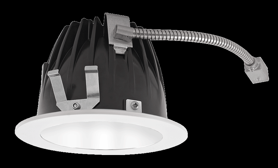 RECESSED DOWNLIGHTS 20 LUMENS NDLED6RD 6 INCH ROUND UNIVERSAL DIMMING 80 DEGREE BEAM SPREAD 3000K