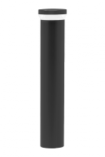 RAB Lighting BLEDR12-32H - LANDSCAPE 1310 LUMENS BOLLARD ROUND 32" 12W LED 5000K COOL 90 DEGREES BRONZE