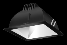 RAB Lighting NDLED6SD-50YYHC-M-B - RECESSED DOWNLIGHTS 20 LUMENS NDLED6SD 6 INCH SQUARE UNIVERSAL DIMMING 50 DEGREE BEAM SPREAD 2700K