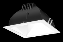 RAB Lighting NDLED6SD-50YNHC-W-W - RECESSED DOWNLIGHTS 20 LUMENS NDLED6SD 6 INCH SQUARE UNIVERSAL DIMMING 50 DEGREE BEAM SPREAD 3500K