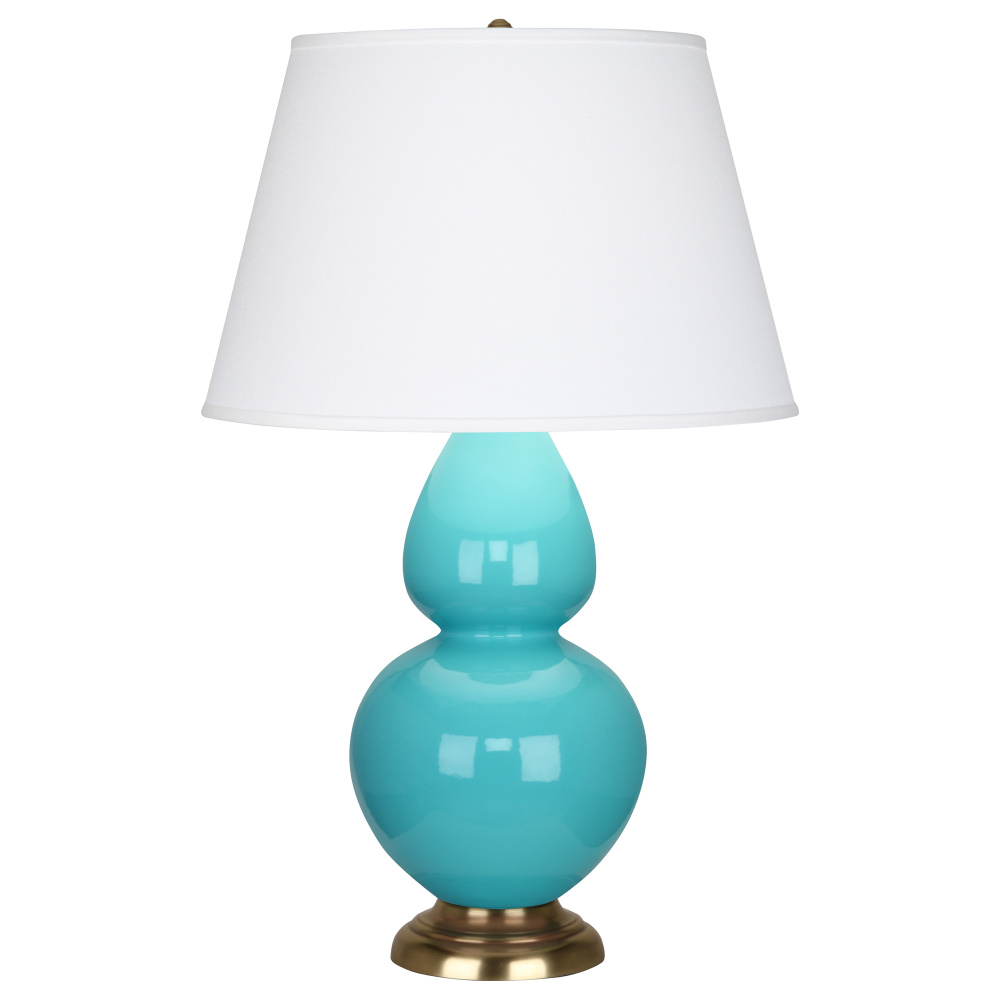 Egg Blue Double Gourd Table Lamp