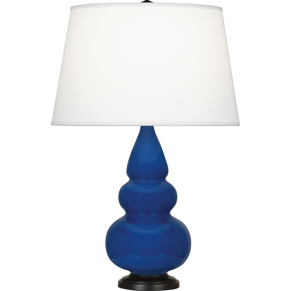 Cobalt Small Triple Gourd Accent Lamp