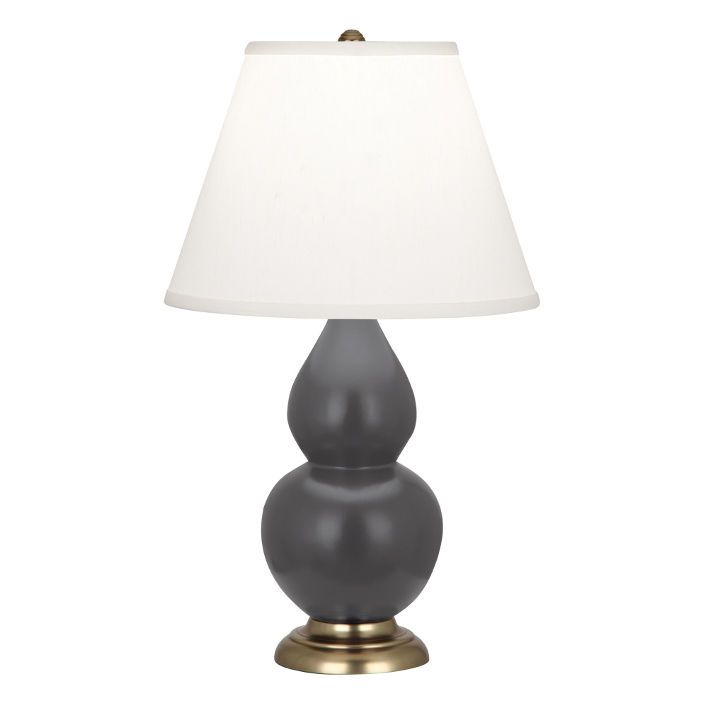 Matte Ash Small Double Gourd Accent Lamp