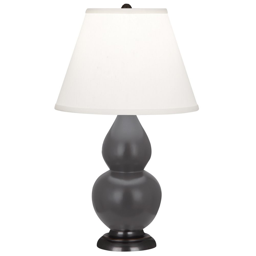 Matte Ash Small Double Gourd Accent Lamp