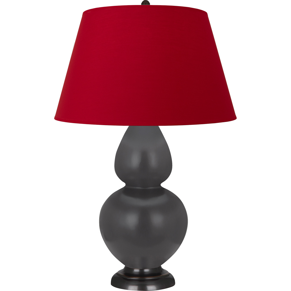 Matte Ash Double Gourd Table Lamp