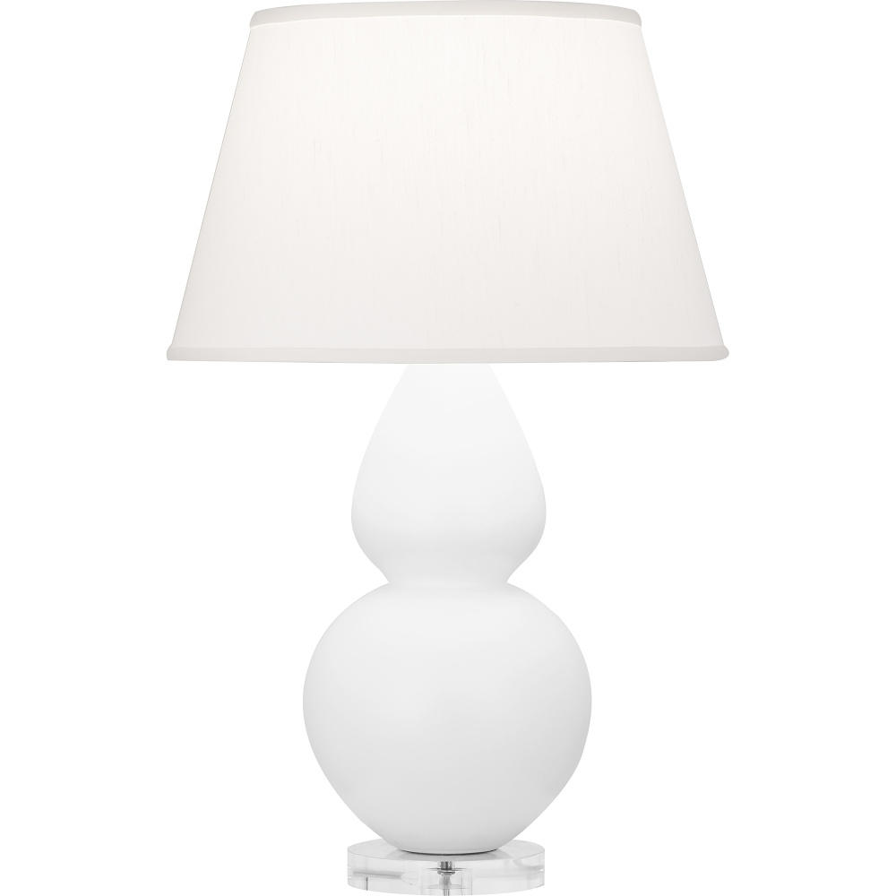 Matte Daisy Double Gourd Table Lamp