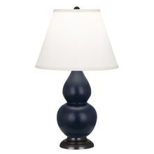 Robert Abbey MMB51 - Matte Midnight Blue Small Double Gourd Accent Lamp