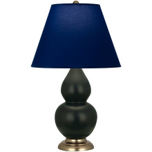 Robert Abbey MOS10N - Matte Obsidian Small Double Gourd Accent Lamp