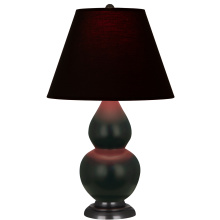 Robert Abbey MOS11K - Matte Obsidian Small Double Gourd Accent Lamp