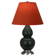 Robert Abbey MOS12T - Matte Obsidian Small Double Gourd Accent Lamp
