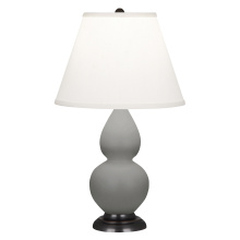 Robert Abbey MST51 - Matte Smokey Taupe Small Double Gourd Accent Lamp