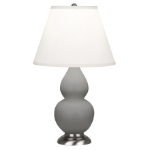 Robert Abbey MST52 - Matte Smokey Taupe Small Double Gourd Accent Lamp