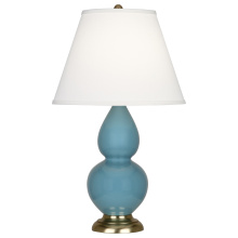 Robert Abbey OB10X - Steel Blue Small Double Gourd Accent Lamp
