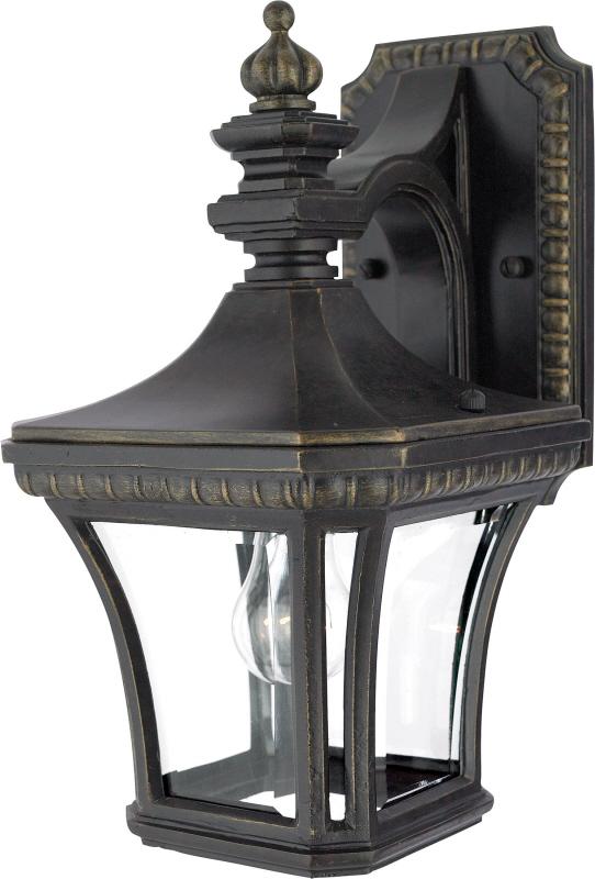 Devon 1-Light Imperial Bronze Outdoor Wall Lantern