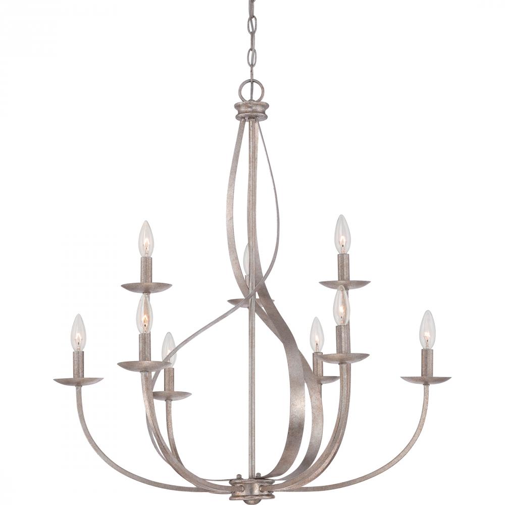 Serenity 9-Light Italian Fresco Chandelier
