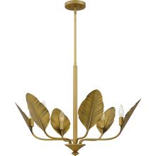 Quoizel BAY5028AB - Bayley 6-Light Aged Brass Chandelier