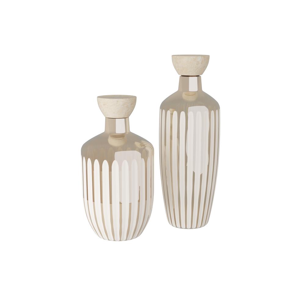 Arielle Decanters, Set of 2
