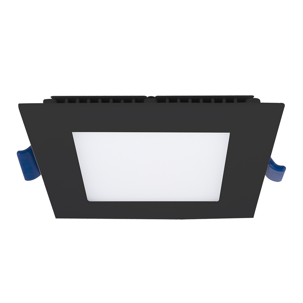 LED SLIM REC,4IN,12W,SQ,BLK