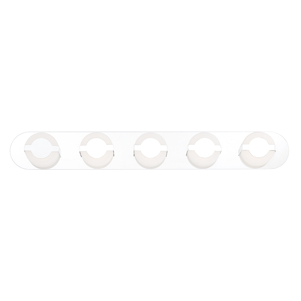 BALEWOOD,5LT LED BATHBAR,CHR