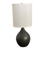 House of Troy GS201-SBM - Scatchard Stoneware Table Lamps